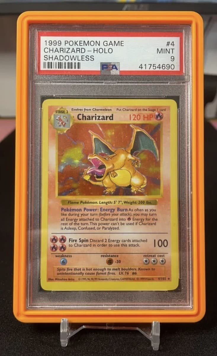 Base Set Charizard #4/102 PSA 9