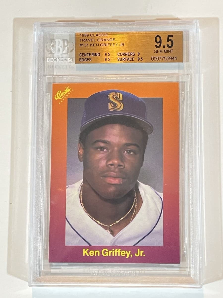 1989 Upper Deck Ken Griffey Jr. Rookie BGS 9.5